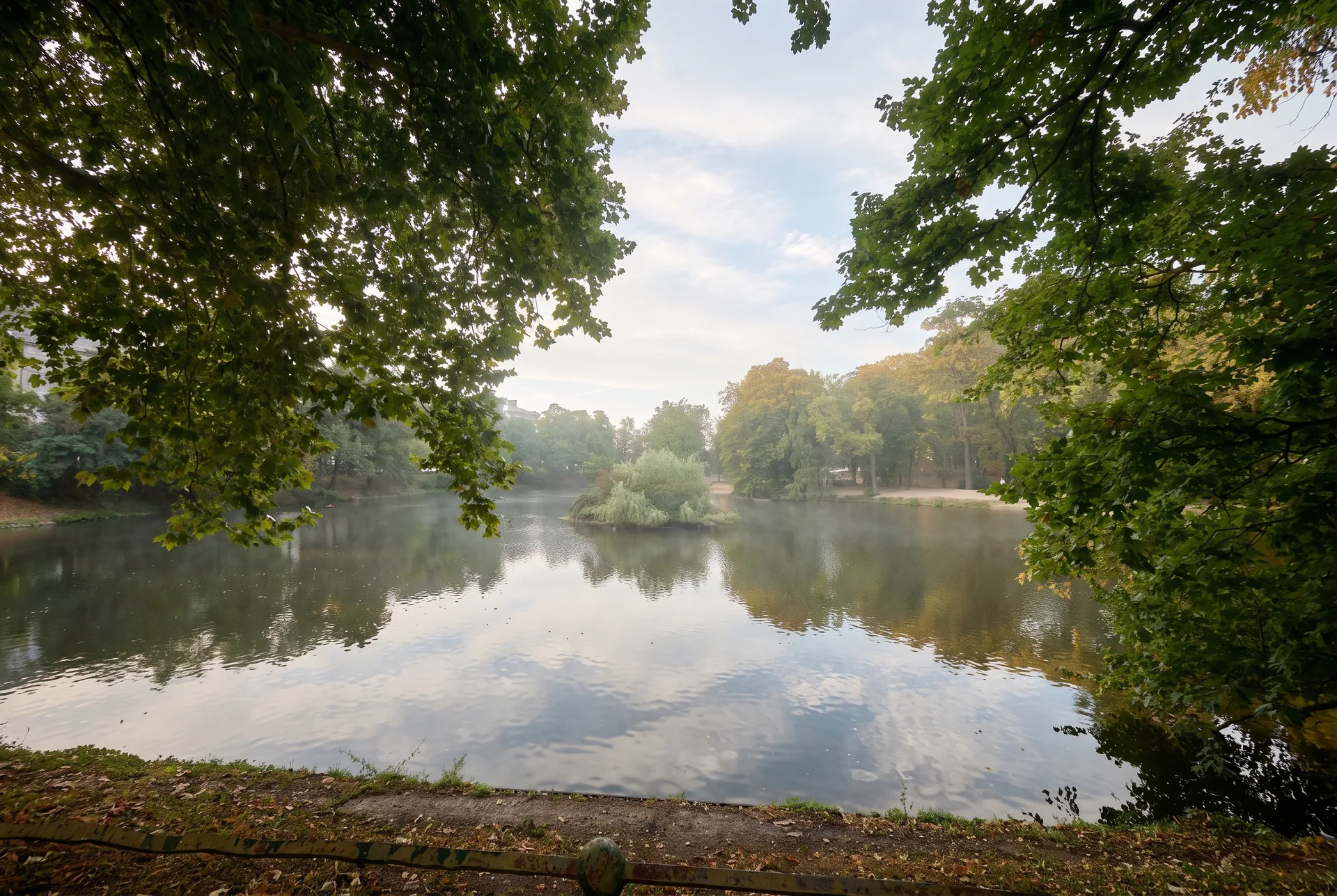 Der Spee'sche Graben vor der Kanzlei